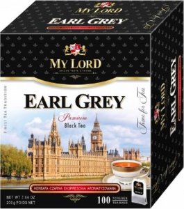 Malwa My Lord Earl Grey herbata czarna 200 g (100 x 2 g) 1