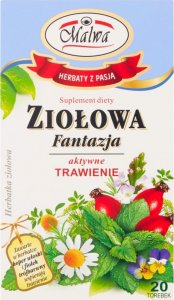 Malwa Malwa Ziołowa Fantazja Suplement diety herbatka ziołowa aktywne trawienie 40 g (20 x 2 g) 1