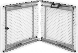 Szchara STÓŁ CATERINGOWY BANKIETOWY OGRODOWY ROZKŁADANY TURYSTYCZNY PIKNIKOWY 120cm 11