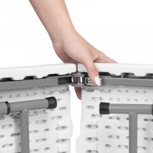 Szchara STÓŁ CATERINGOWY BANKIETOWY OGRODOWY ROZKŁADANY TURYSTYCZNY PIKNIKOWY 120cm 13