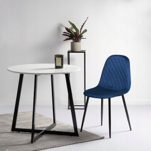 Szchara KRZESŁO TAPICEROWANE WELUROWE DO SALONU 3