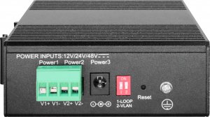Switch LevelOne LevelOne IGS-2106P łącza sieciowe Zarządzany L2 Gigabit Ethernet (10/100/1000) Obsługa PoE Czarny 3