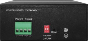 Switch LevelOne LevelOne IGS-2110P łącza sieciowe Zarządzany L2 Gigabit Ethernet (10/100/1000) Obsługa PoE Czarny 3