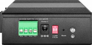 Switch LevelOne LevelOne IGS-2105 łącza sieciowe Zarządzany L2 Gigabit Ethernet (10/100/1000) Czarny 3