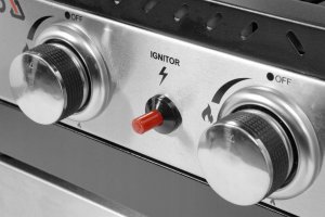 Yato YG-20018 Grill ogrodowy gazowy 11.2 kW 60 cm x 42 cm 3