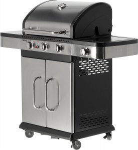Yato YG-20018 Grill ogrodowy gazowy 11.2 kW 60 cm x 42 cm 4
