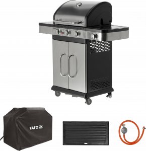 Yato YG-20018 Grill ogrodowy gazowy 11.2 kW 60 cm x 42 cm 8