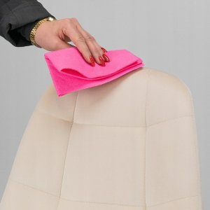 Szchara KRZESŁO SKANDYNAWSKIE PIKOWANE DO JADALNI SALONU beżowe 8