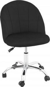 Krzesło biurowe Szchara KRZESŁO OBROTOWE BIUROWE FOTEL DO BIURKA WELUROWY 11