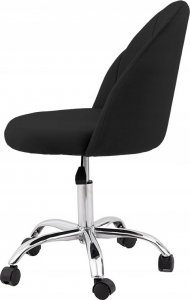 Krzesło biurowe Szchara KRZESŁO OBROTOWE BIUROWE FOTEL DO BIURKA WELUROWY 6