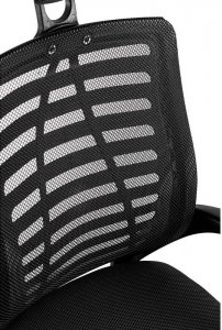 Krzesło biurowe Szchara FOTEL BIUROWY KRZESŁO BIUROWE OBROTOWE DO BIURKA MIKROSIATKA wygodne 11