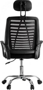 Krzesło biurowe Szchara FOTEL BIUROWY KRZESŁO BIUROWE OBROTOWE DO BIURKA MIKROSIATKA wygodne 7