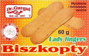 XXXXXXXX_Inny (Noname) Dr. Gurgul Biszkopty Lady Fingers 60 g 1