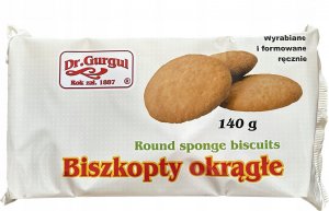 XXXXXXXX_Inny (Noname) Dr. Gurgul Biszkopty okrągłe 140 g 1