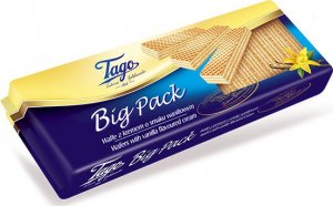 Tago Tago Wafle z kremem o smaku waniliowym 415 g 1