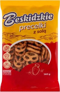 Beskidzkie Beskidzkie Precelki z solą 140 g 1