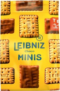 XXXXXXXX_Inny (Noname) Leibniz Choco Minis Herbatniki w czekoladzie mlecznej 100 g 1