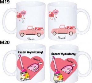 PrzydaSie Kubek Walentynkowy Prezent Dla Niej Dla Niego Walentynki Żony Męża 12