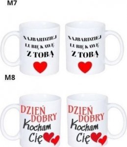 PrzydaSie Kubek Walentynkowy Prezent Dla Niej Dla Niego Walentynki Żony Męża 6