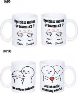PrzydaSie Kubek Walentynkowy Prezent Dla Niej Dla Niego Walentynki Żony Męża 7