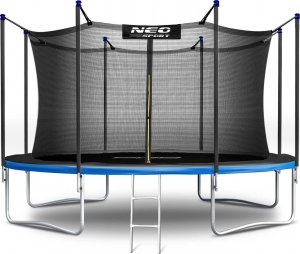 Trampolina ogrodowa Neo-Sport NS-13W241 z siatką wewnętrzną 13 FT 404 cm 1