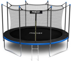 Trampolina ogrodowa Neo-Sport NS-13W241 z siatką wewnętrzną 13 FT 404 cm 16