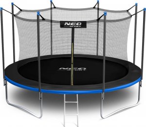 Trampolina ogrodowa Neo-Sport NS-13W241 z siatką wewnętrzną 13 FT 404 cm 3