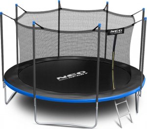 Trampolina ogrodowa Neo-Sport NS-13W241 z siatką wewnętrzną 13 FT 404 cm 9