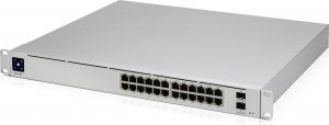 Switch Ubiquiti Ubiquiti UniFi Pro 24-Port PoE Zarządzany L2/L3 Gigabit Ethernet (10/100/1000) Obsługa PoE 1U Srebrny 3