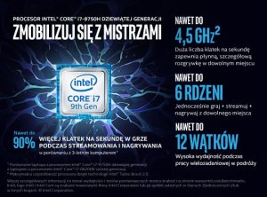 Laptop Razer Laptop Razer Blade 15 15,6" FHD 240Hz i7-9750H 16GB 512GB RTX2070 Gamingowy 9