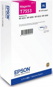 Tusz Epson Epson originln ink C13T75534N, T7553, XL, magenta, 4000str., 39ml, 1, ks, Epson WorkForce Pro WF-8590DWF 1