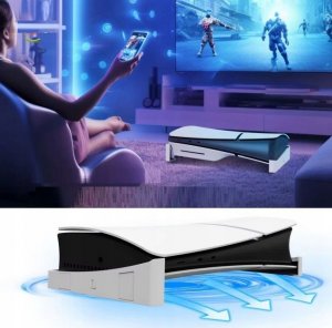 JYS Podstawka Stojak Stand Poziomy Na Konsolę Sony Playstation 5 Slim / Ps5 Slim / Jys-p5189 5