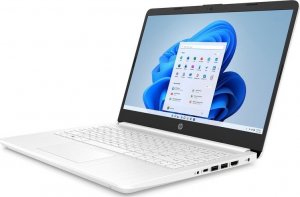 Laptop HP Biały laptop HP 14-dq0052dx / 685K1UA / Intel N4120 / 4GB / 64GB eMMC / HD / Win 11 2