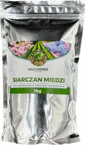 Siarczan miedzi pięciowodny MAX FARMER 1kg nawóz 2