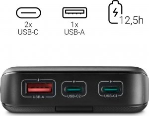 Powerbank Hama Power Pack PD 20 20000mAh Czarny 2