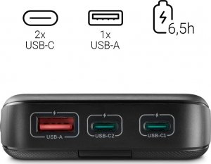 Powerbank Hama Power Pack PD 10 10000mAh Czarny 2