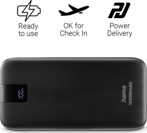 Powerbank Hama Power Pack PD 10 10000mAh Czarny 3