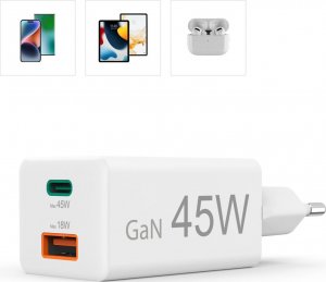 Ładowarka Hama Mini 1x USB-A 1x USB-C  (201993) 4