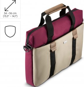 Torba Hama Silvan 13.3-14.1'' Bordowa (222059) 1