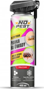 NO PEST Pianka na Owady Środek Spray Preparat na Rybiki Cukrowe Karaluchy Srebrzyki Prusaki i Inne Insekty 2