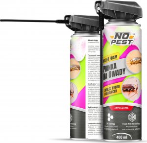 NO PEST Pianka na Owady Środek Spray Preparat na Rybiki Cukrowe Karaluchy Srebrzyki Prusaki i Inne Insekty 5