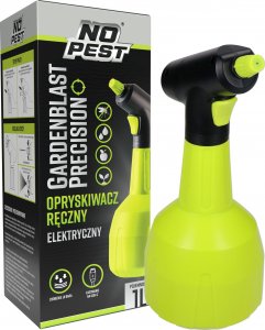 NO PEST Opryskiwacz Ręczny Elektryczny 1L Gardenblast Precision Automatyczny Spryskiwacz do Domu i Ogrodu 3
