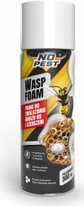 NO PEST Piana na Osy i Szerszenie 500ml Środek Aerozol Spray Preparat do Zwalczania Gniazd Os i Szerszeni Wasp Foam 4