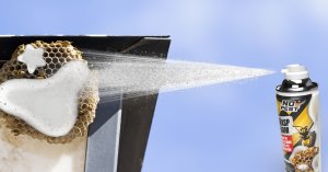 NO PEST Piana na Osy i Szerszenie 500ml Środek Aerozol Spray Preparat do Zwalczania Gniazd Os i Szerszeni Wasp Foam 10