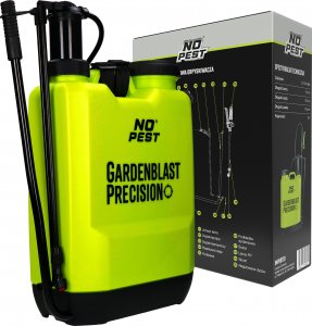 NO PEST Opryskiwacz Ciśnieniowy Plecakowy 16L Gardenblast Precision Duży Opryskiwacz na Plecy do Ogrodów i Pól Uprawnych 3