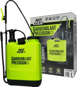 NO PEST Opryskiwacz Ciśnieniowy Plecakowy 16L Gardenblast Precision Duży Opryskiwacz na Plecy do Ogrodów i Pól Uprawnych 4