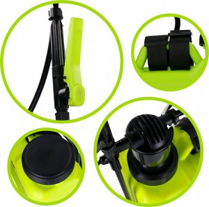 NO PEST Opryskiwacz Ciśnieniowy Plecakowy 16L Gardenblast Precision Duży Opryskiwacz na Plecy do Ogrodów i Pól Uprawnych 8