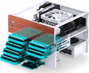 Obudowa Jonsbo N4 biała 4