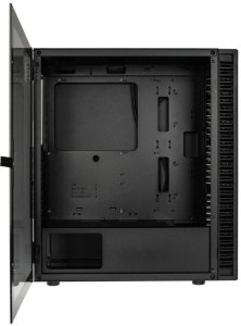 Obudowa Kolink Kolink Observatory HF Glass Core Midi Tower Case - Black No Fans 6