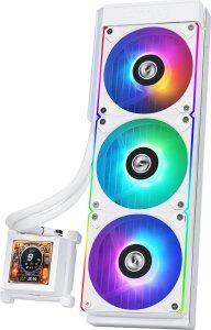 Chłodzenie wodne Lian Li Lian Li HydroShift LCD 360R Komplett-Wasserkühlung - weiß 1
